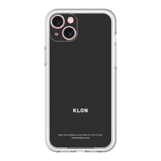 スリムプロテクションプレミアムケース［ KLON - ロゴ - ブラック ］