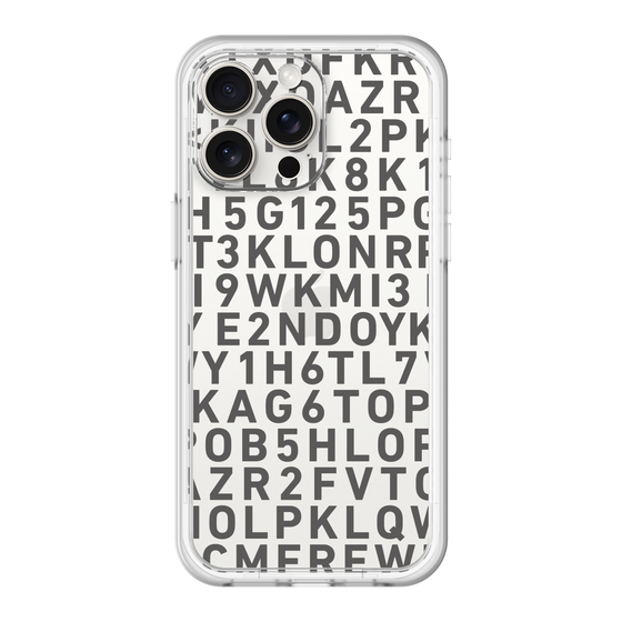 スリムプロテクションプレミアムケース［ KLON - シリアルナンバー/B - ブラック ］