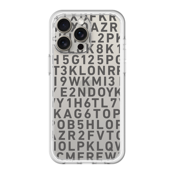 スリムプロテクションプレミアムケース［ KLON - シリアルナンバー/B - ブラック ］