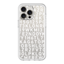 スリムプロテクションプレミアムケース［ KLON - シリアルナンバー/B - ホワイト ］