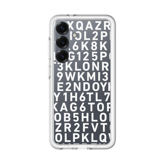 スリムプロテクションプレミアムケース［ KLON - シリアルナンバー/B - ホワイト ］