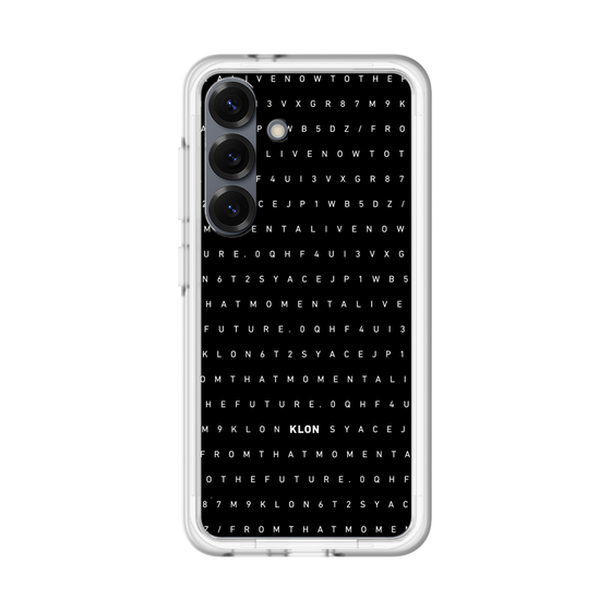 スリムプロテクションプレミアムケース［ KLON - シリアルナンバー/C - ブラック ］