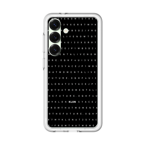 スリムプロテクションプレミアムケース［ KLON - シリアルナンバー/C - ブラック ］