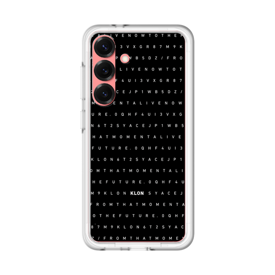 スリムプロテクションプレミアムケース［ KLON - シリアルナンバー/C - ブラック ］