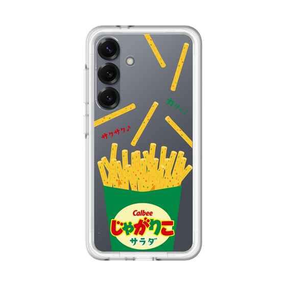 スリムプロテクションプレミアムケース［ カルビー - じゃがりこパッケージ - サラダ ］