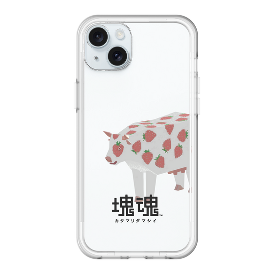スリムプロテクションプレミアムケース［ 塊魂 - イチゴ牛 ］