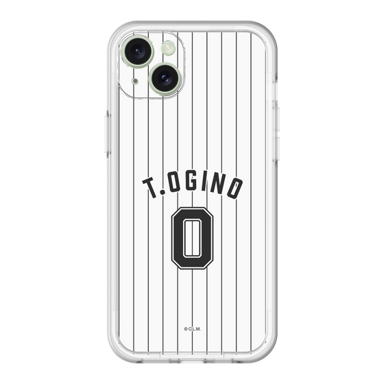 スリムプロテクションプレミアムケース［ 千葉ロッテマリーンズ - #0 T.OGINO ］