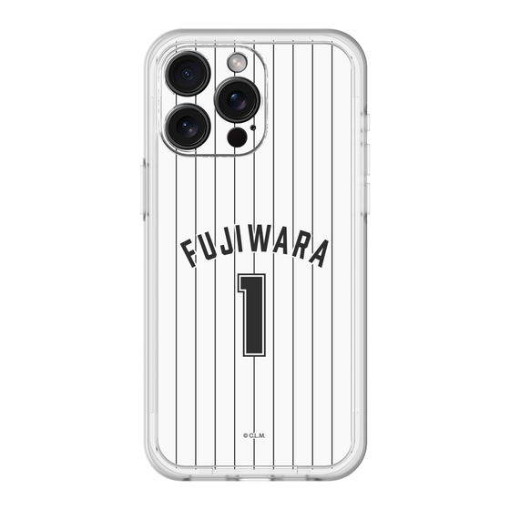 スリムプロテクションプレミアムケース［ 千葉ロッテマリーンズ - #1 FUJIWARA ］