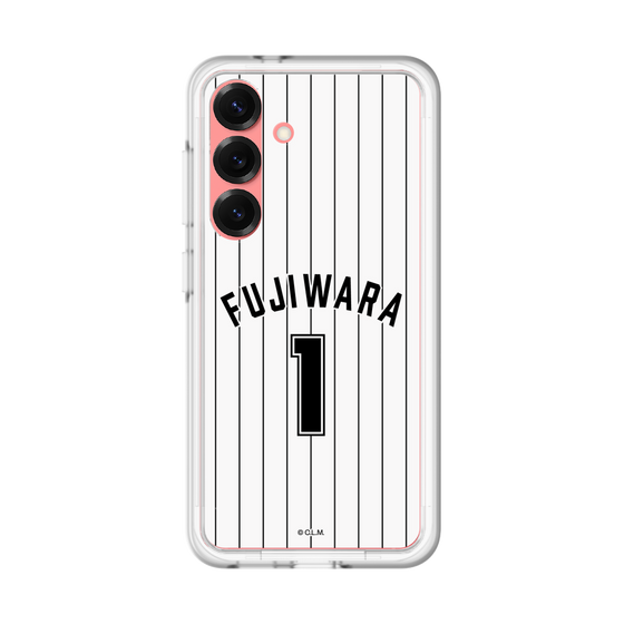 スリムプロテクションプレミアムケース［ 千葉ロッテマリーンズ - #1 FUJIWARA ］