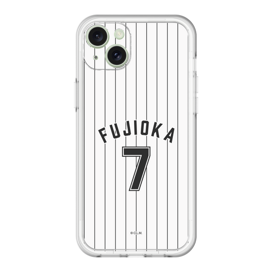 スリムプロテクションプレミアムケース［ 千葉ロッテマリーンズ - #7 FUJIOKA ］