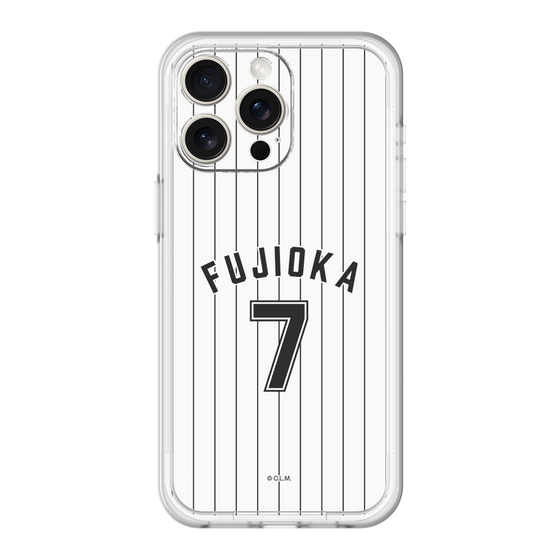 スリムプロテクションプレミアムケース［ 千葉ロッテマリーンズ - #7 FUJIOKA ］