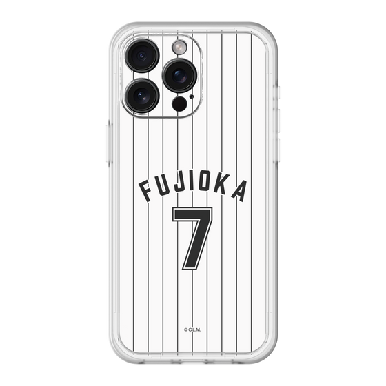 スリムプロテクションプレミアムケース［ 千葉ロッテマリーンズ - #7 FUJIOKA ］