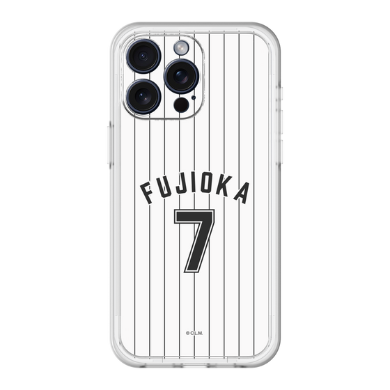 スリムプロテクションプレミアムケース［ 千葉ロッテマリーンズ - #7 FUJIOKA ］