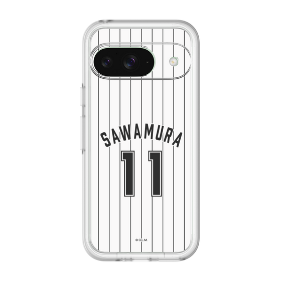 スリムプロテクションプレミアムケース［ 千葉ロッテマリーンズ - #11 SAWAMURA ］