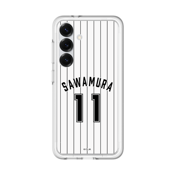 スリムプロテクションプレミアムケース［ 千葉ロッテマリーンズ - #11 SAWAMURA ］