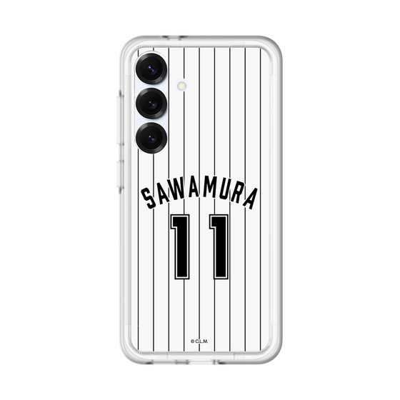 スリムプロテクションプレミアムケース［ 千葉ロッテマリーンズ - #11 SAWAMURA ］