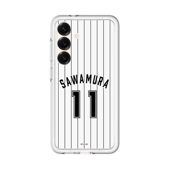スリムプロテクションプレミアムケース［ 千葉ロッテマリーンズ - #11 SAWAMURA ］