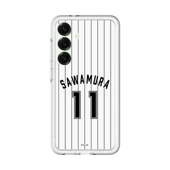スリムプロテクションプレミアムケース［ 千葉ロッテマリーンズ - #11 SAWAMURA ］