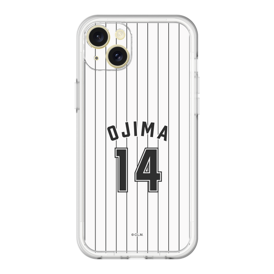 スリムプロテクションプレミアムケース［ 千葉ロッテマリーンズ - #14 OJIMA ］
