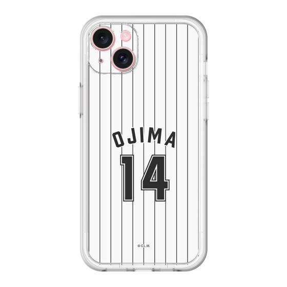 スリムプロテクションプレミアムケース［ 千葉ロッテマリーンズ - #14 OJIMA ］