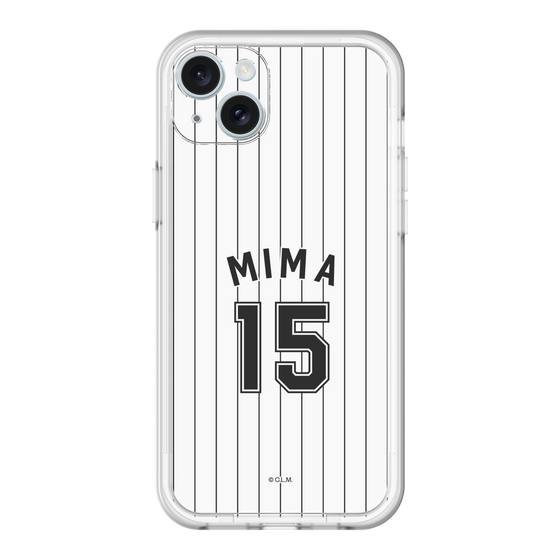 スリムプロテクションプレミアムケース［ 千葉ロッテマリーンズ - #15 MIMA ］