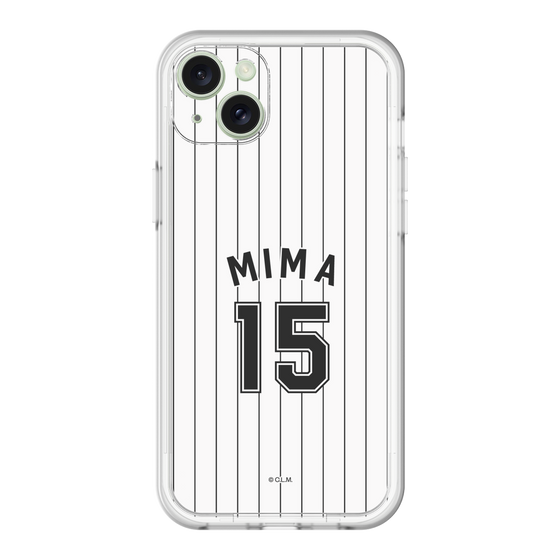 スリムプロテクションプレミアムケース［ 千葉ロッテマリーンズ - #15 MIMA ］