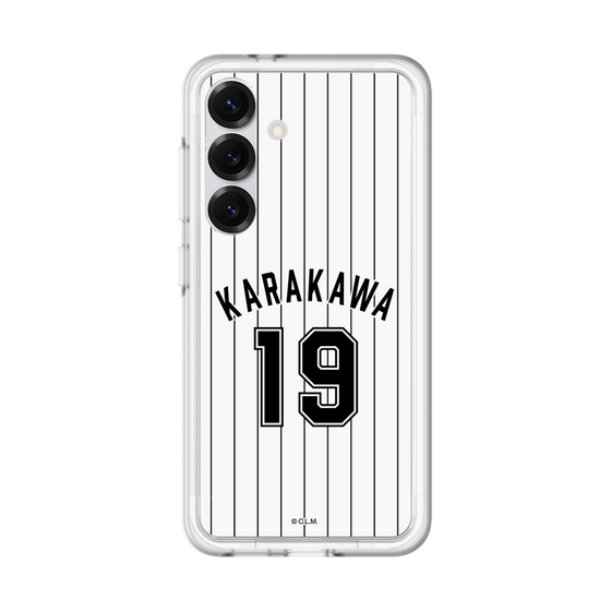 スリムプロテクションプレミアムケース［ 千葉ロッテマリーンズ - #19 KARAKAWA ］