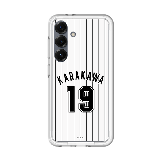 スリムプロテクションプレミアムケース［ 千葉ロッテマリーンズ - #19 KARAKAWA ］