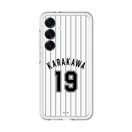 スリムプロテクションプレミアムケース［ 千葉ロッテマリーンズ - #19 KARAKAWA ］