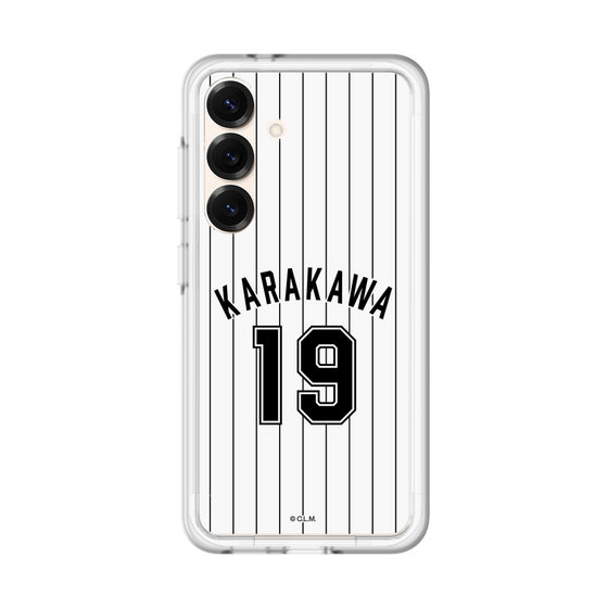 スリムプロテクションプレミアムケース［ 千葉ロッテマリーンズ - #19 KARAKAWA ］