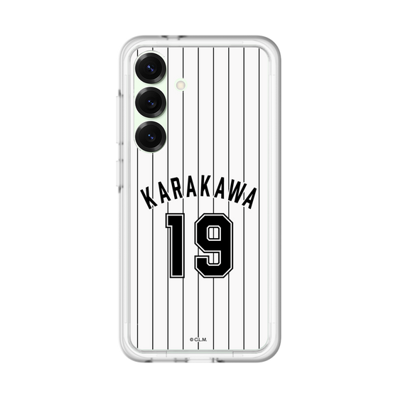 スリムプロテクションプレミアムケース［ 千葉ロッテマリーンズ - #19 KARAKAWA ］