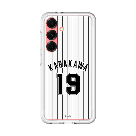 スリムプロテクションプレミアムケース［ 千葉ロッテマリーンズ - #19 KARAKAWA ］