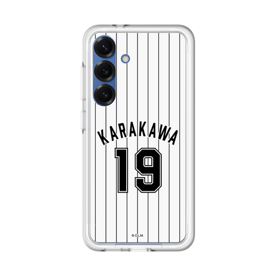 スリムプロテクションプレミアムケース［ 千葉ロッテマリーンズ - #19 KARAKAWA ］