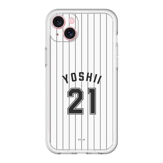スリムプロテクションプレミアムケース［ 千葉ロッテマリーンズ - #21 YOSHII ］