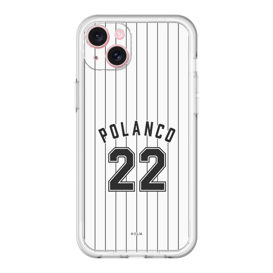 スリムプロテクションプレミアムケース［ 千葉ロッテマリーンズ - #22 POLANCO ］
