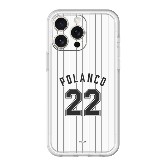 スリムプロテクションプレミアムケース［ 千葉ロッテマリーンズ - #22 POLANCO ］