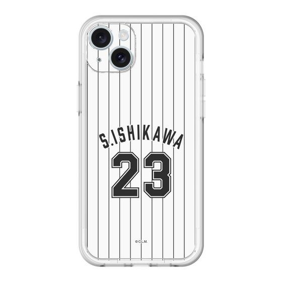 スリムプロテクションプレミアムケース［ 千葉ロッテマリーンズ - #23 S.ISHIKAWA ］