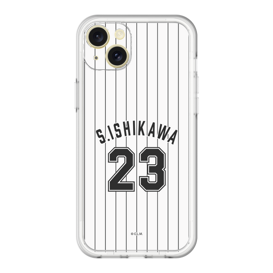 スリムプロテクションプレミアムケース［ 千葉ロッテマリーンズ - #23 S.ISHIKAWA ］