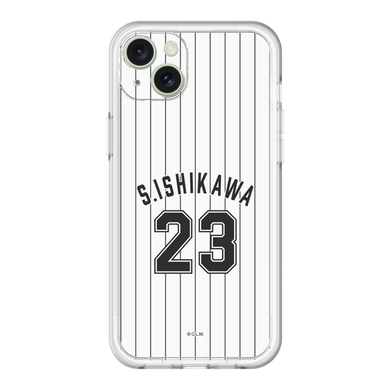 スリムプロテクションプレミアムケース［ 千葉ロッテマリーンズ - #23 S.ISHIKAWA ］