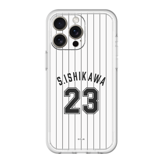 スリムプロテクションプレミアムケース［ 千葉ロッテマリーンズ - #23 S.ISHIKAWA ］