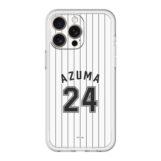 スリムプロテクションプレミアムケース［ 千葉ロッテマリーンズ - #24 AZUMA ］