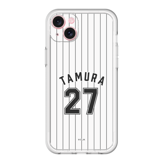 スリムプロテクションプレミアムケース［ 千葉ロッテマリーンズ - #27 TAMURA ］