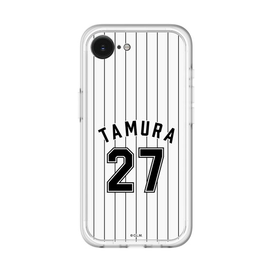 スリムプロテクションプレミアムケース［ 千葉ロッテマリーンズ - #27 TAMURA ］