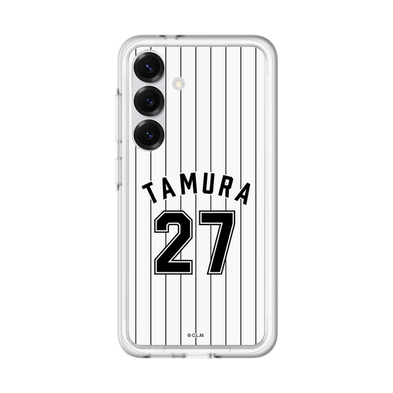 スリムプロテクションプレミアムケース［ 千葉ロッテマリーンズ - #27 TAMURA ］