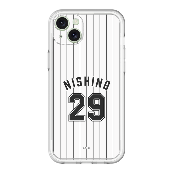 スリムプロテクションプレミアムケース［ 千葉ロッテマリーンズ - #29 NISHINO ］
