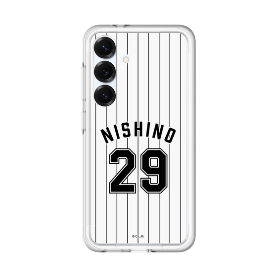 スリムプロテクションプレミアムケース［ 千葉ロッテマリーンズ - #29 NISHINO ］