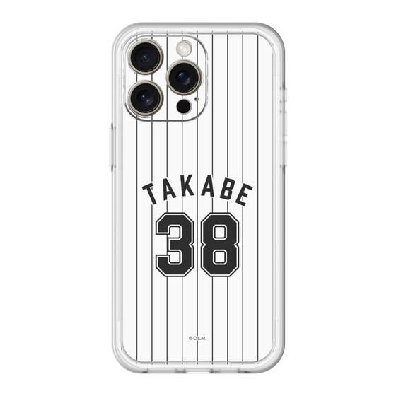 スリムプロテクションプレミアムケース［ 千葉ロッテマリーンズ - #38 TAKABE ］