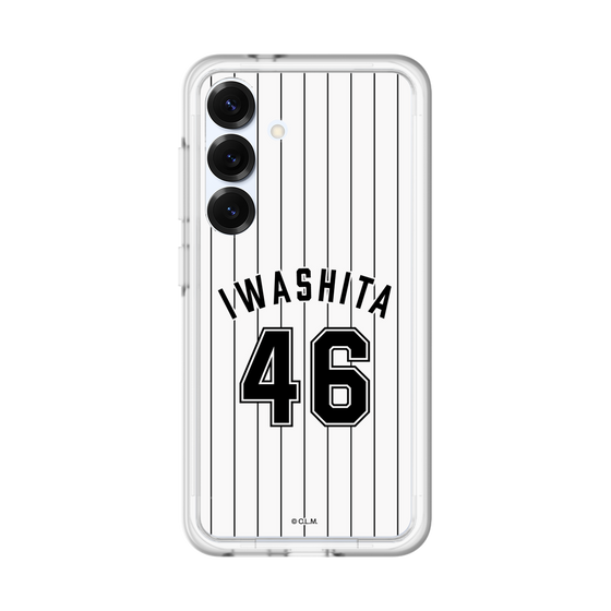 スリムプロテクションプレミアムケース［ 千葉ロッテマリーンズ - #46 IWASHITA ］