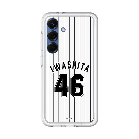 スリムプロテクションプレミアムケース［ 千葉ロッテマリーンズ - #46 IWASHITA ］