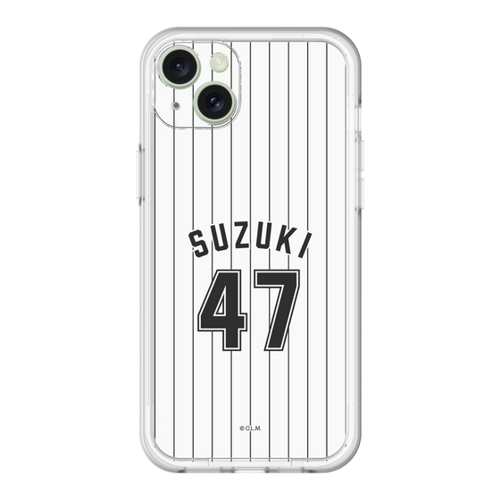 スリムプロテクションプレミアムケース［ 千葉ロッテマリーンズ - #47 SUZUKI ］
